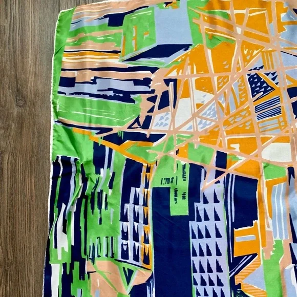 Abstract Pattern Scarf - Picture 4 of 7